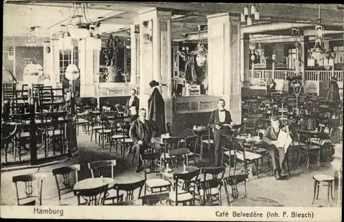 Ak Hamburg, Café Belvedère