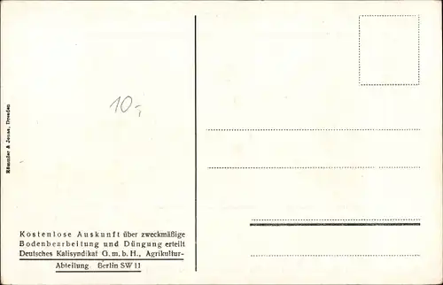 Ak Kalimineralien in ihrer natürlichen Beschaffenheit, Düngemittel, Deutsches Kalisyndikat GmbH