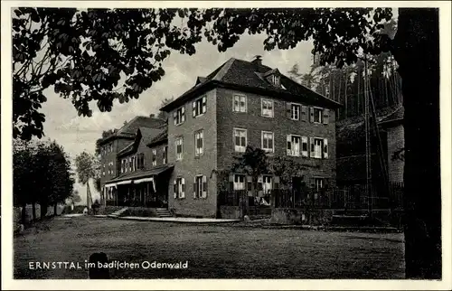 Ak Ernsttal Mudau i. Odenwald, Hotel Zum Prinzen Ernst, Inh. Ernst Hemberger