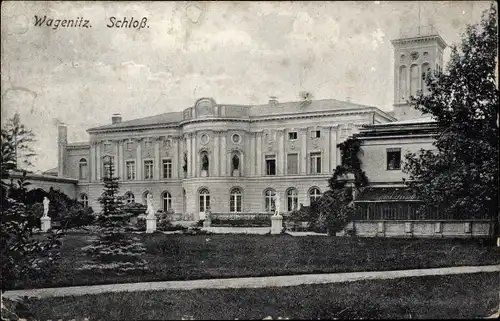 Ak Wagenitz Mühlenberge im Havelland, Schloss