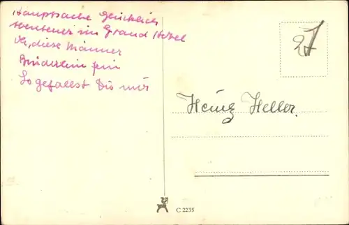 Ak Schauspielerin Jane Tilden, Portrait mit Hut, Autogramm