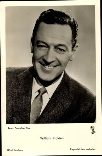 Ak Schauspieler William Holden, Portrait, Der Schlüssel