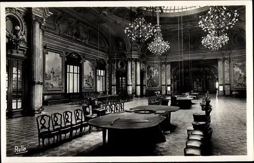 Ak Monte Carlo Monaco, Interieur du Casino, Une salle de jeux