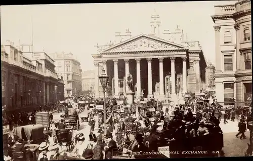 Ak London City England, Royal Exchange