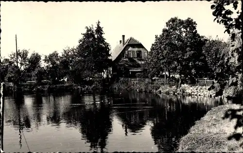 Ak Gernrode Quedlinburg Harz, Teich, Bückemühle