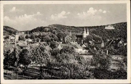 Ak Gernrode Quedlinburg im Harz, Gesamtansicht