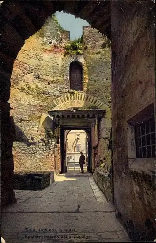 Ak Split Spalato Kroatien, Interno della Rotonda