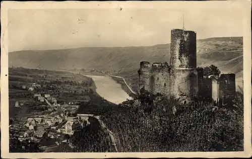 Ak Bernkastel Kues an der Mosel, Burg Landshut