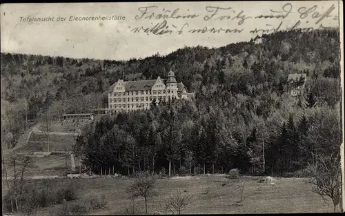 Ak Lindenfels im Odenwald, Eleonorenheilstätte