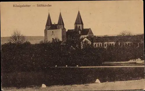 Ak Königslutter am Elm, Stiftkirche