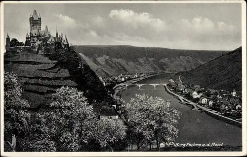 Ak Cochem an der Mosel, Burg Kochem