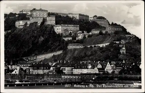 Ak Koblenz am Rhein, Feste Ehrenbreitstein