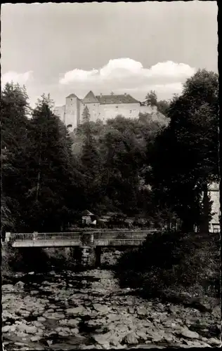 Ak Monschau Montjoie in der Eifel, Burg