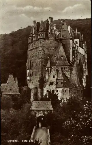 Ak Wierschem an der Mosel, Burg Eltz, Moseltal