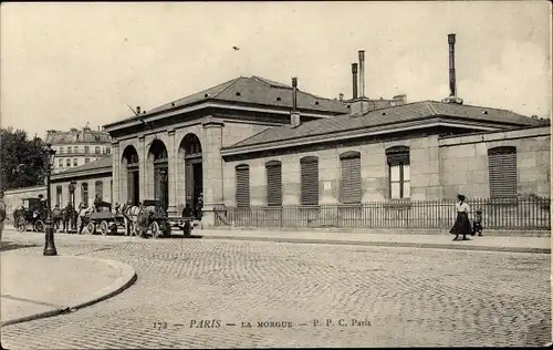 Ak Paris XVIII. Montmartre, La Morque