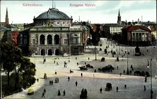 Ak Kopenhagen Dänemark, Kongens Nytorv