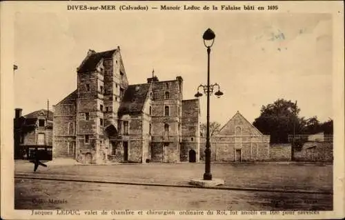 Ak Dives sur Mer Calvados, Manoir Leduc de la Falaise bâti en 1695