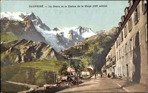 Ak La Grave Hautes Alpes, Chaine de la Meije