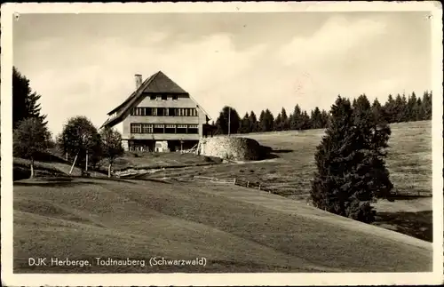 Ak Todtnauberg Todtnau im Schwarzwald, DJK Herberge
