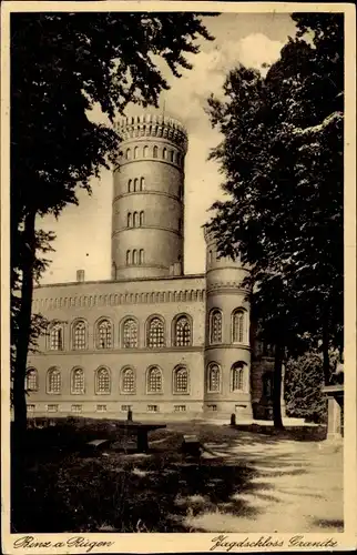 Ak Binz auf Rügen, Jagdschloss Granitz