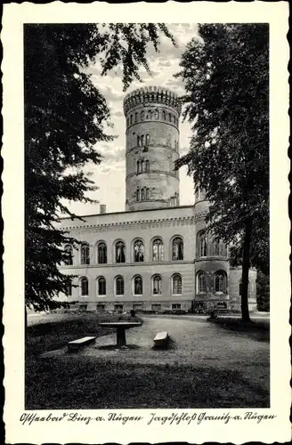 Ak Seebad Binz auf Rügen, Jagdschloss Granitz