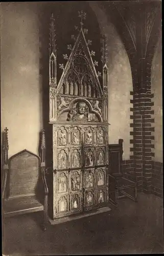 Ak Bad Doberan Mecklenburg, Kirche, der 700 Jahre alte Schrank