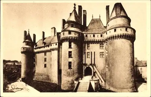 Ak Langeais Indre et Loire, Le Chateau