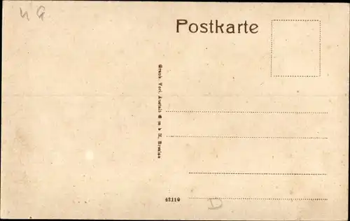 Ak Aachen, Totalansicht