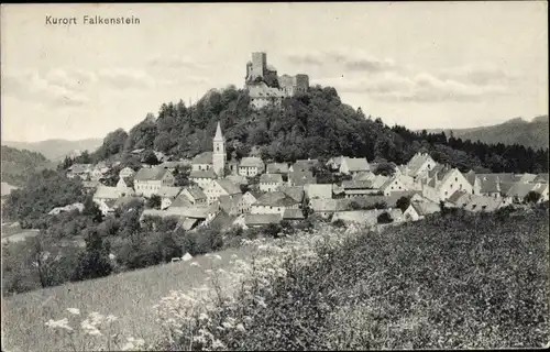Ak Falkenstein im Vogtland, Totalansicht