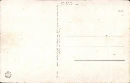 Ak Zwickau in Sachsen, Moritzkirche