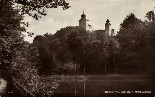 Ak Glauchau in Sachsen, Schloss Hinterglauchau