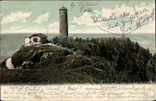 Ak Jena in Thüringen, Fuchsturm