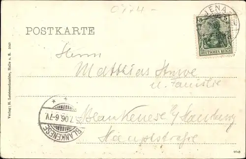 Ak Jena in Thüringen, Fuchsturm