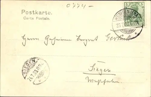 Ak Jena in Thüringen, Fuchsturm