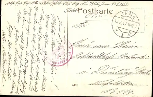 Ak Jena in Thüringen, Totalansicht