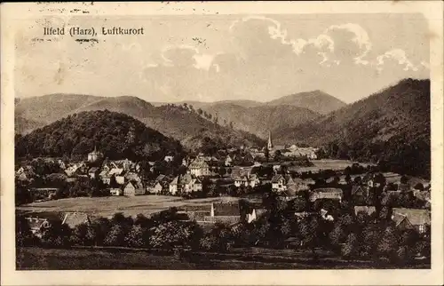 Ak Ilfeld am Harz Thüringen, Panorama