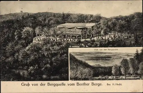 Ak Ronnenberg in Niedersachsen, Benther Berg, Bergquelle