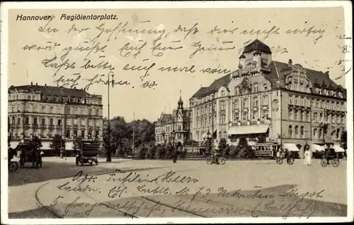 Ak Hannover in Niedersachsen, Aegidientorplatz