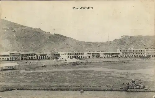 Ak Aden Jemen, Teilansicht