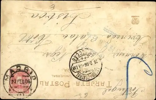 Ak Madrid, Spanien, Abgeordnetenhaus