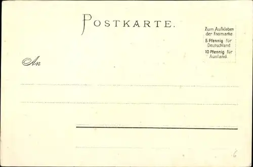 Künstler Litho Biese, C., Helgoland in Schleswig Holstein, Die Nonne