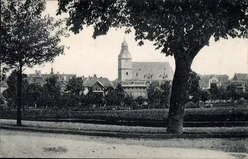 Ak Harzgerode am Harz, Blick auf die Stadt, Kirche