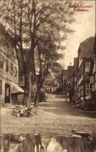 Ak Salzhemmendorf Niedersachsen, Marktstraße