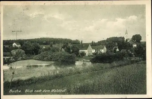 Ak Bucha Dahlen in Sachsen, Gesamtansicht, Waldhof