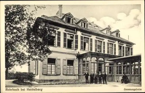 Ak Rohrbach Heidelberg am Neckar Baden Württemberg, Genesungsheim
