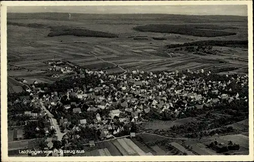 Ak Laichingen in Württemberg, Fliegeraufnahme