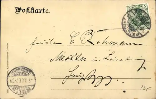 Ak Hamburg Mitte Altstadt, Les Colibris, Troupe Royal de Liliput