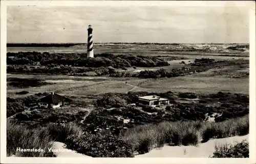 Ak Haamstede Zeeland Niederlande, Leuchtturm