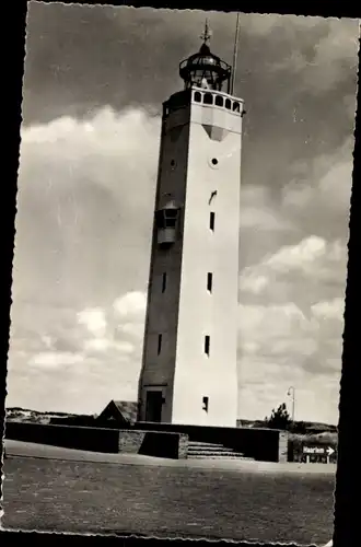 Ak Noordwijk aan Zee Südholland, Leuchtturm