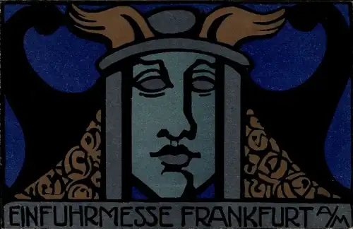 Künstler Ak Schauroth, L. v., Frankfurt am Main, Einfuhrmesse 1919